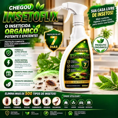 Inseticida Insetoflix 500ml
