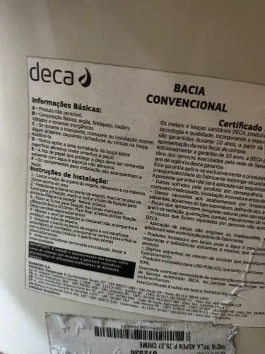 Bacia deca aspen bege