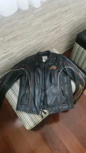 Jaqueta de Couro forrada Harley Davidson Original