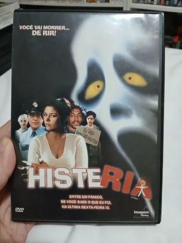 Dvd raro histeria comedia estilo todo mundo em panico