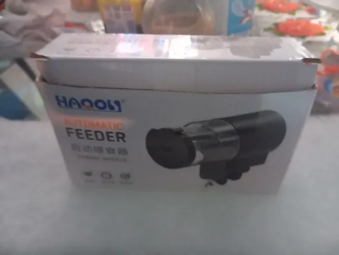 Alimentador automático para aquário 4 tempos