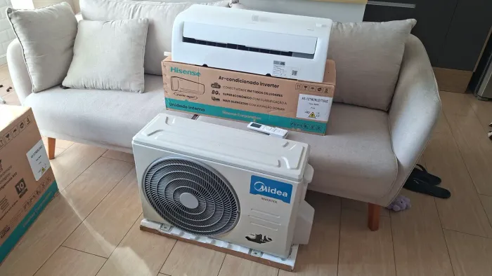 Ar Condicionado Split Inverter Midea 9000 Btus Quente/frio 220V 42AGMSB09M5