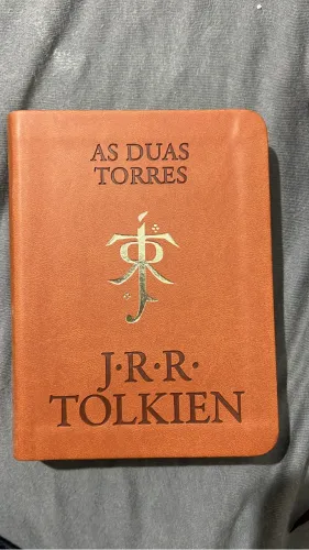 Box de livro senhor dos anéis - Edição capa de couro 