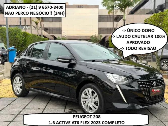 Peugeot 208 Active 1.6 Flex 16V 5P AUT 2023