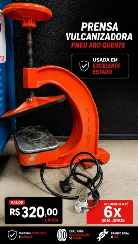 Prensa de vulcanizadora pneu Ar quente