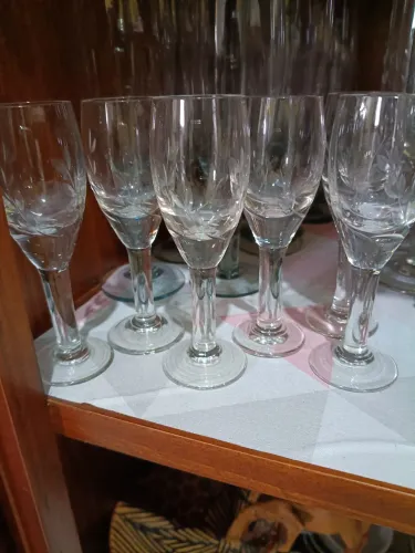 Taças de Cristal Original Antiga- Excelente Estado.