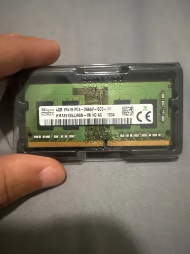 Memória RAM 4GB DDR4 2666MHz Notebook - SK Hynix
