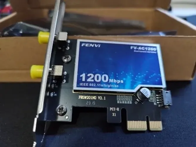 Placa de rede wifi fenvi ac1200 com bluetooth 4.0 - pronta entrega
