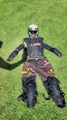 Kit de proteção para motocross trilha