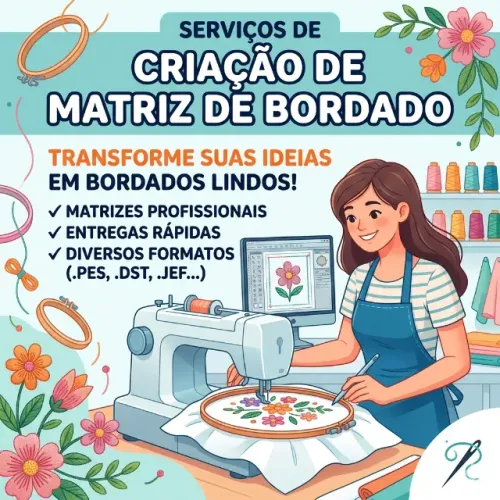 Criação de Matrizes de Bordado