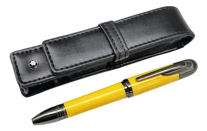 Caneta Montblanc Ferrari Giallo Roller ball