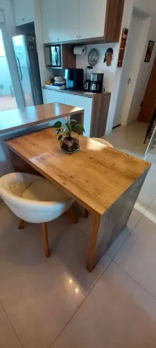 Mesa MDF ambientes integrados