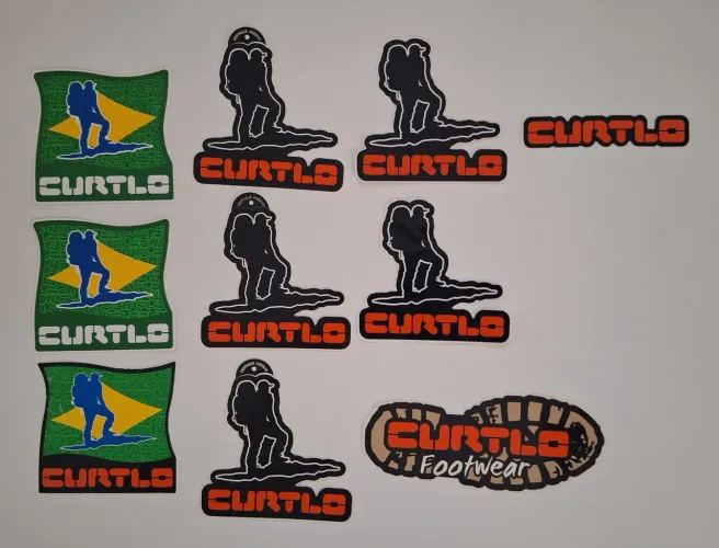 Kit Adesivos Curtlo - Estilo Aventura / Outdoor (Vários Modelos)
