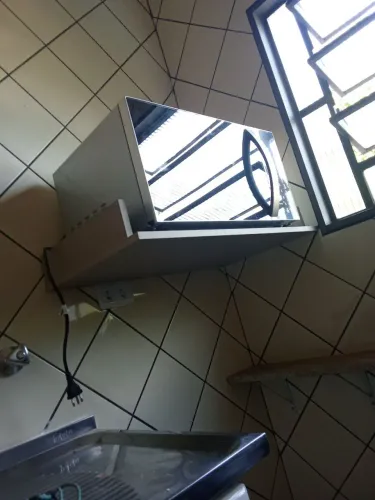 Suporte para microondas e forno elétrico 