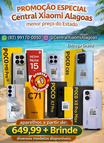 Xiaomi Poco X8 Pro Max 5G e Diversos Modelos com Super Ofertas