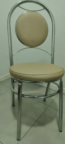 Cadeira de Tubo Cromado