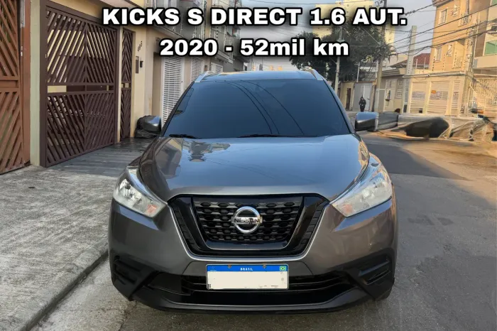 Nissan Kicks S Direct 1.6 16V Flex 5P Aut.(pcd) 2020