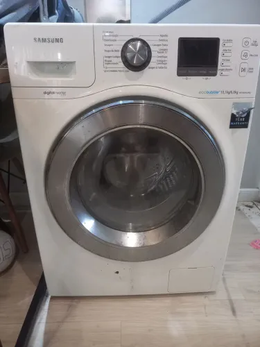 Lava e seca SAMSUNG Ecobuble branca