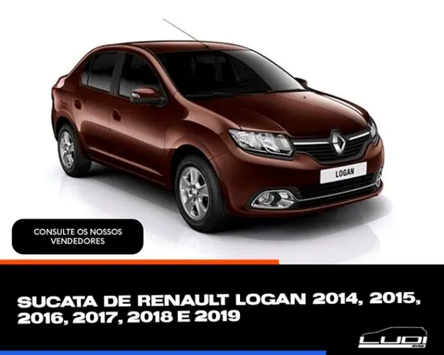 sucata renault logan 2014/2019