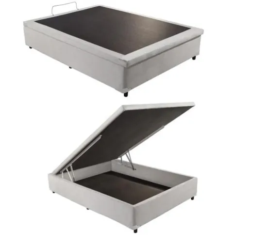 Base Bau Casal Corino Branco Frete Grátis - Até 12x