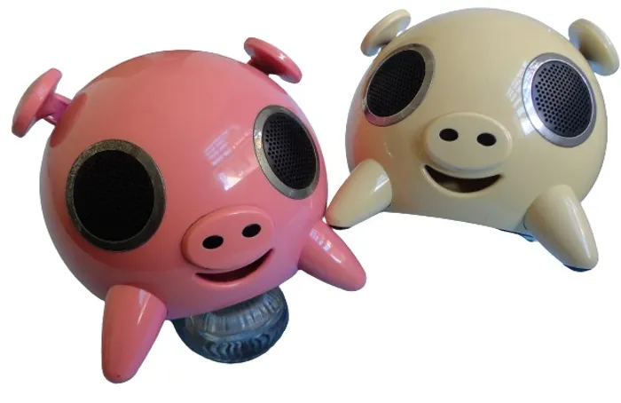 I Pig - " Amplificador de Àudio Portatil" (Digital Active Loudspeaker) - Usado