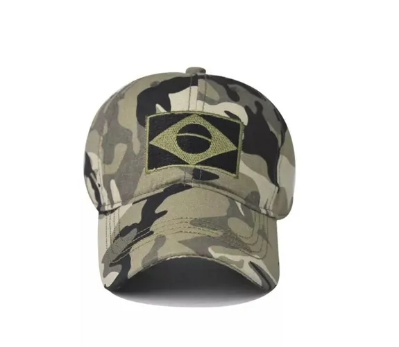 Boné estilo militar