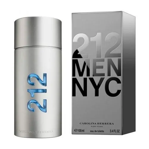 Perfume Carolina Herrera 212 NYC Men Eau de Toilette 100 ML - ORIGINAL