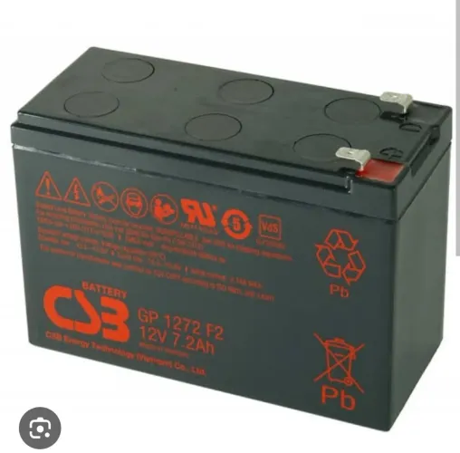 Bateria Csb 12v 7ah Gp1272 F2 Apc Alarmes No Breaks