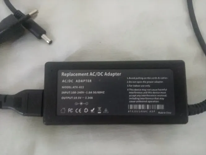 vende-se uma fonte de tv e notebook de 19,5 volts, e 12 volts