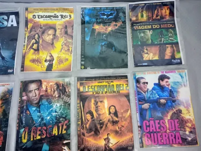 Dvds de :filmes, desenhos, jogos, músicas por 1 real