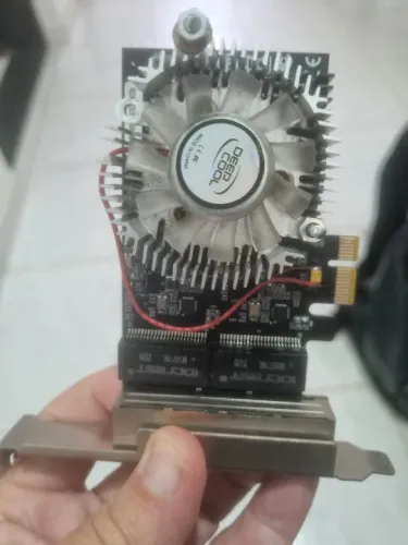 Placa de Rede RTL8139 Gigabit 4 Portas