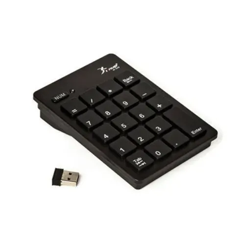 Teclado Numérico Sem Fio USB Wireless 20 Teclas