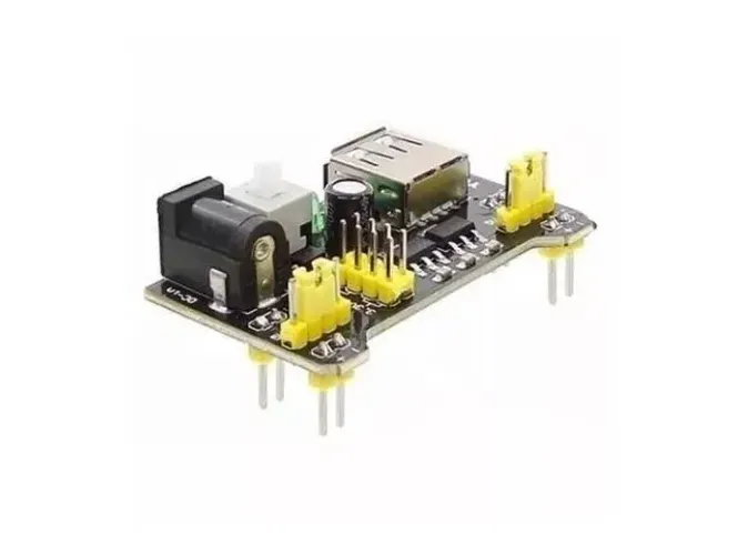 Fonte De Alimentação 3.3v 5v Mb102 Protoboard  Arduino - Pic - Automação - COD-AM20 