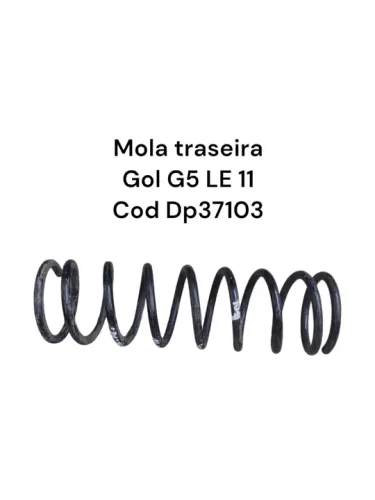 Mola traseira Gol G5 LE 11 Cod Dp37103
