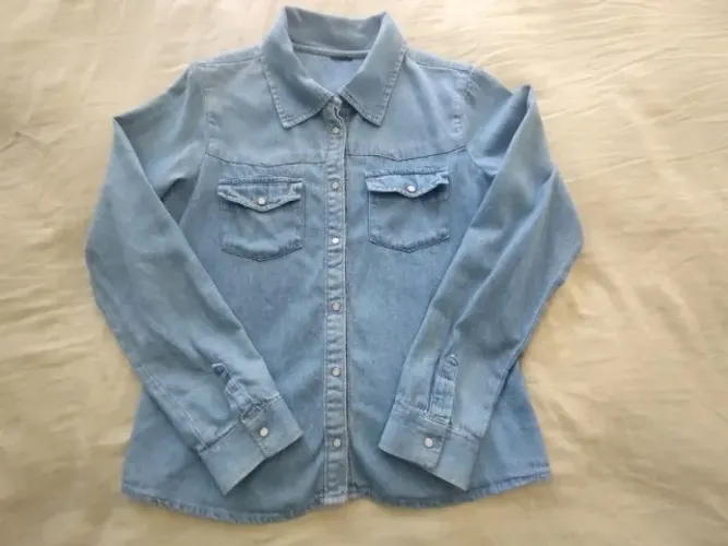 Camisa azul
