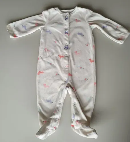 Macacão fleece Carter's - 6 meses