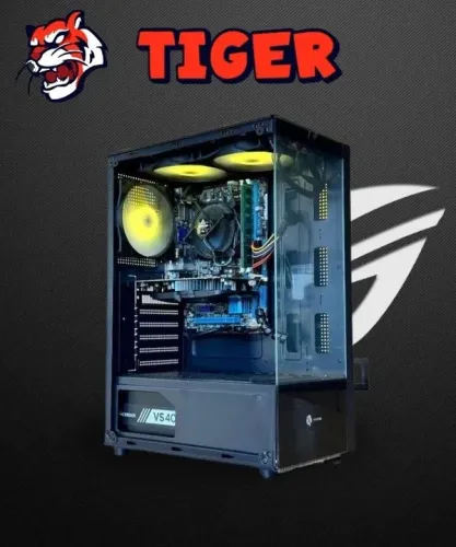 Pc Gamer Novo Aquário i7 RX 580 1 ano de garantia 
