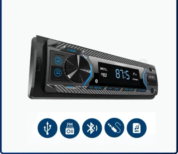 AUTO RÁDIO MP3 1870 SOM CARRO AUTOMOTIVO  