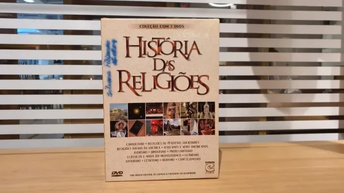 DVDs História Das Religiões - Coleção com 3 DVDS 