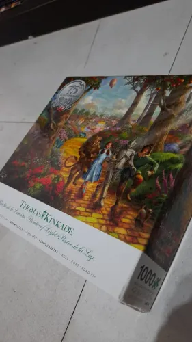 Jogo de montar quebra cabeça O mágico de Oz