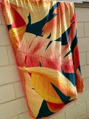 Canga toalha nova 1m X 1,40cm