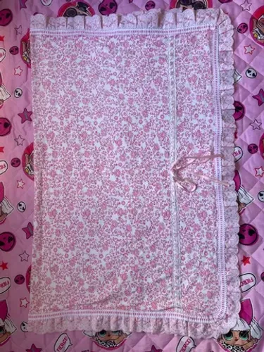 Mantinha flanelada para bebês