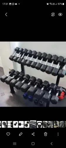 Dumbells, anilhas, Ketbells e mto mais