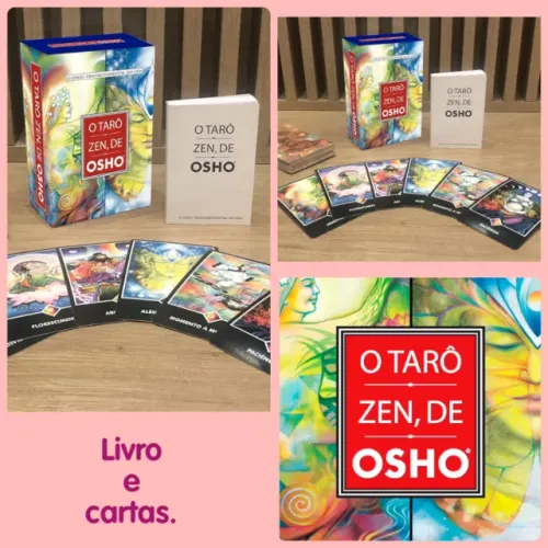 Livro e cartas de Tarô Zen de Osho