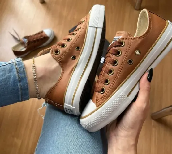 Converse All Star Marrom