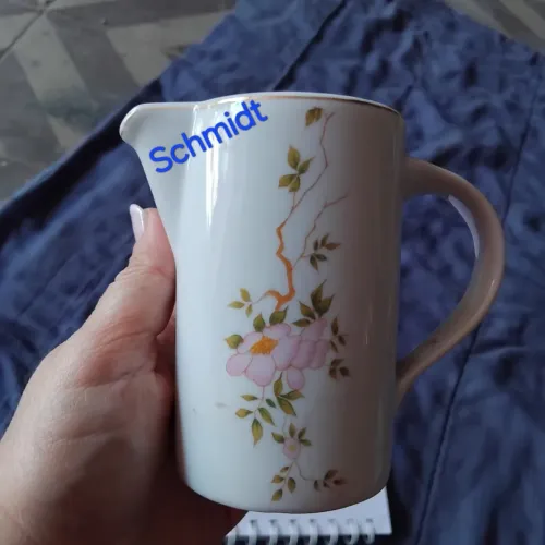 Leiteira porcelana Schmidt