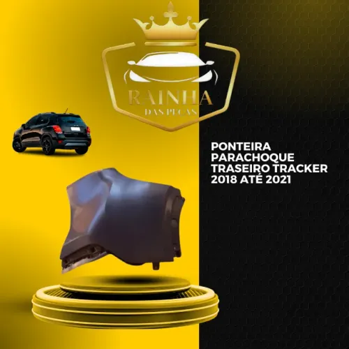 Ponteira Parachoque Traseiro Tracker 2018 até 2021