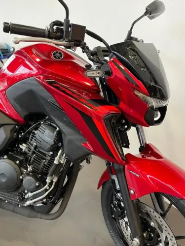 Fazer 250 FZ25 0km Vermelha 2025 !!R$0,00 de entrada!!