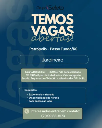 Jardineiro - Passo Fundo/RS