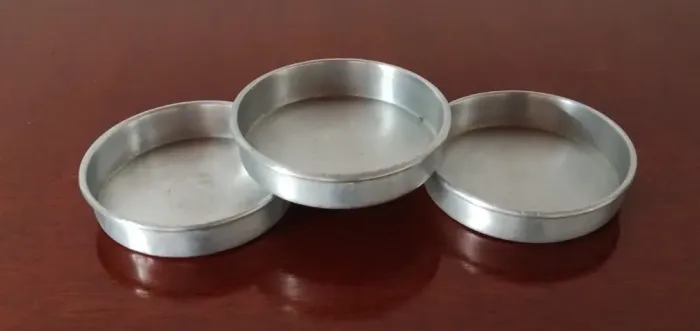 Kit C/ 10 Formas Pão De Hambúrguer Alumínio 9cm - Perlima